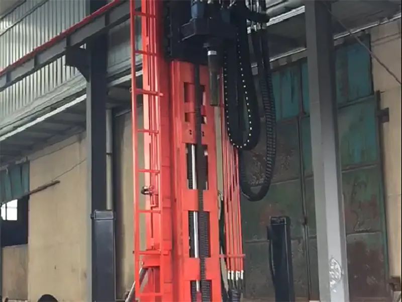 Our exclusive design and production of the drilling rig frame patent was successfully issued.